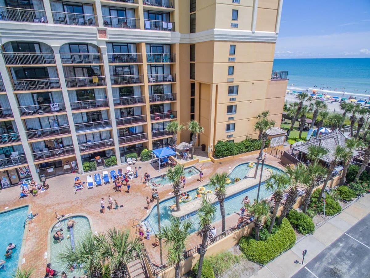 Ground Floor Ocean Front Studio - Caravelle Resort 124 Myrtle Beach Exterior foto